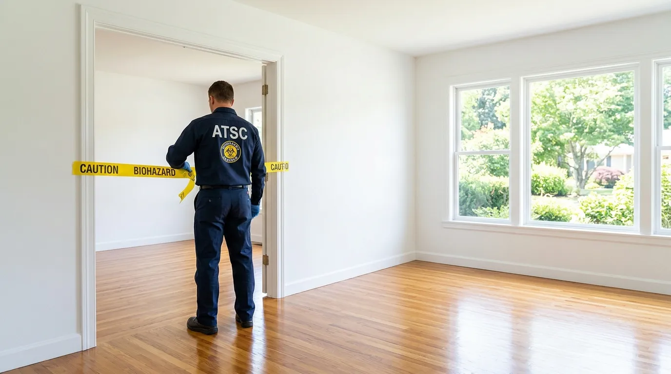 Certified biohazard cleanup crew performing Crime Scene Cleanup in Holualoa